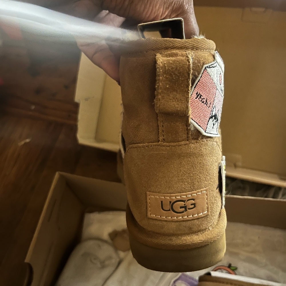 Custom Made Authentic Ugg Mini Winter Boot,Chestn… - image 3